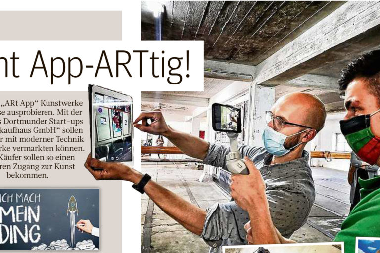 ART APP - Bericht in der WAZ